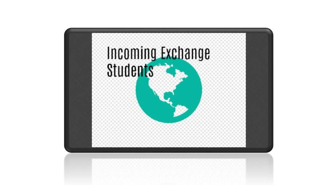 Towards entry "Incoming exchange students"